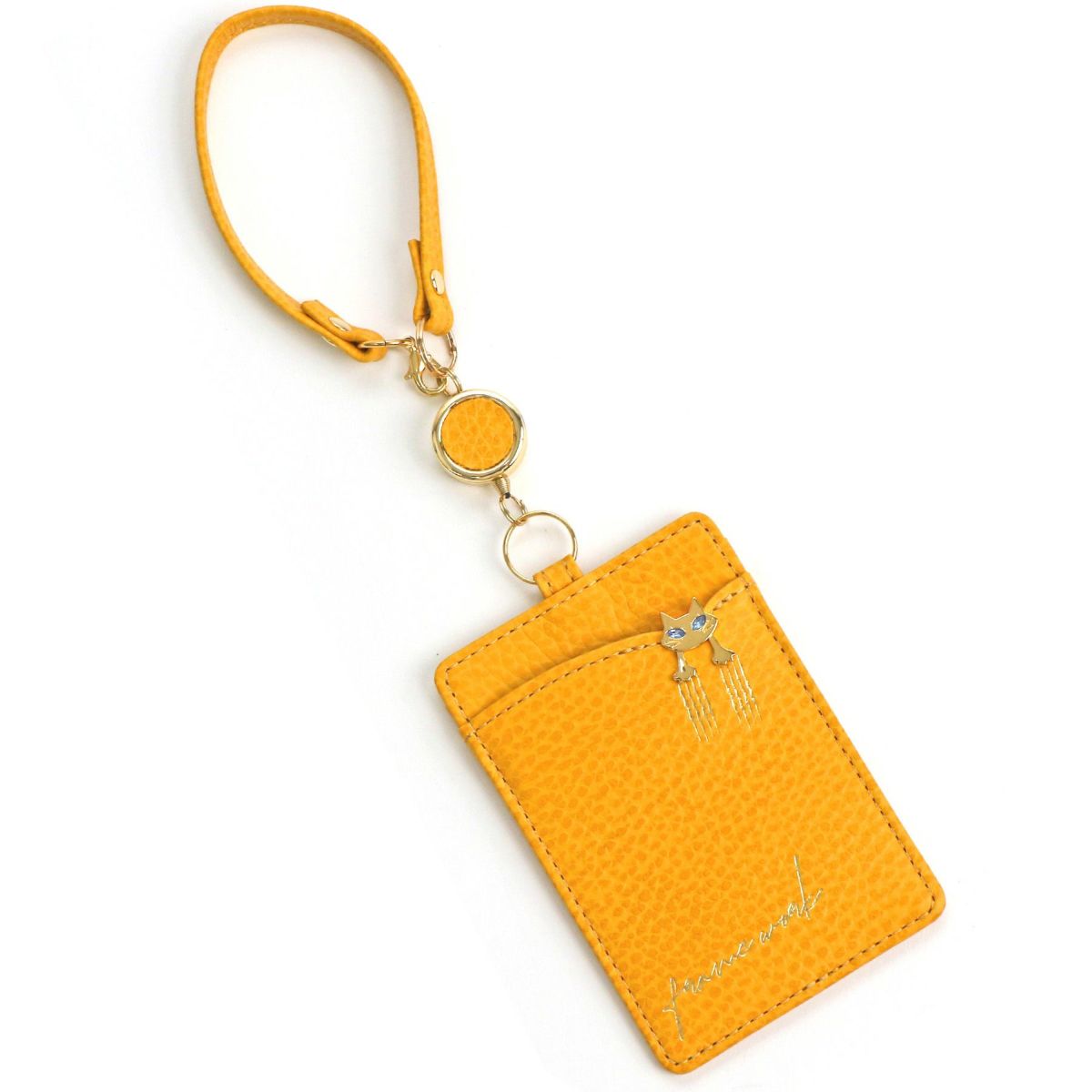 FRAME WORK フレームワーク キトン リール付きパスケース 0045005