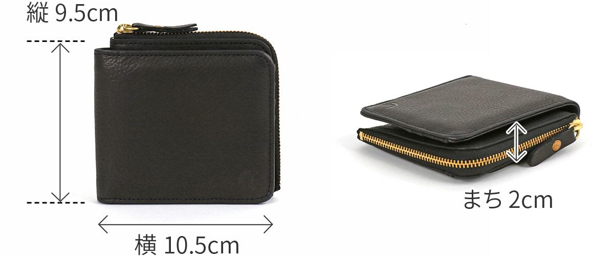 CLEDRAN クレドラン TANTE タンテ 小銭入れ付き二つ折り財布 CR-CL3857