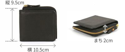 CLEDRAN クレドラン TANTE タンテ 小銭入れ付き二つ折り財布 CR-CL3857