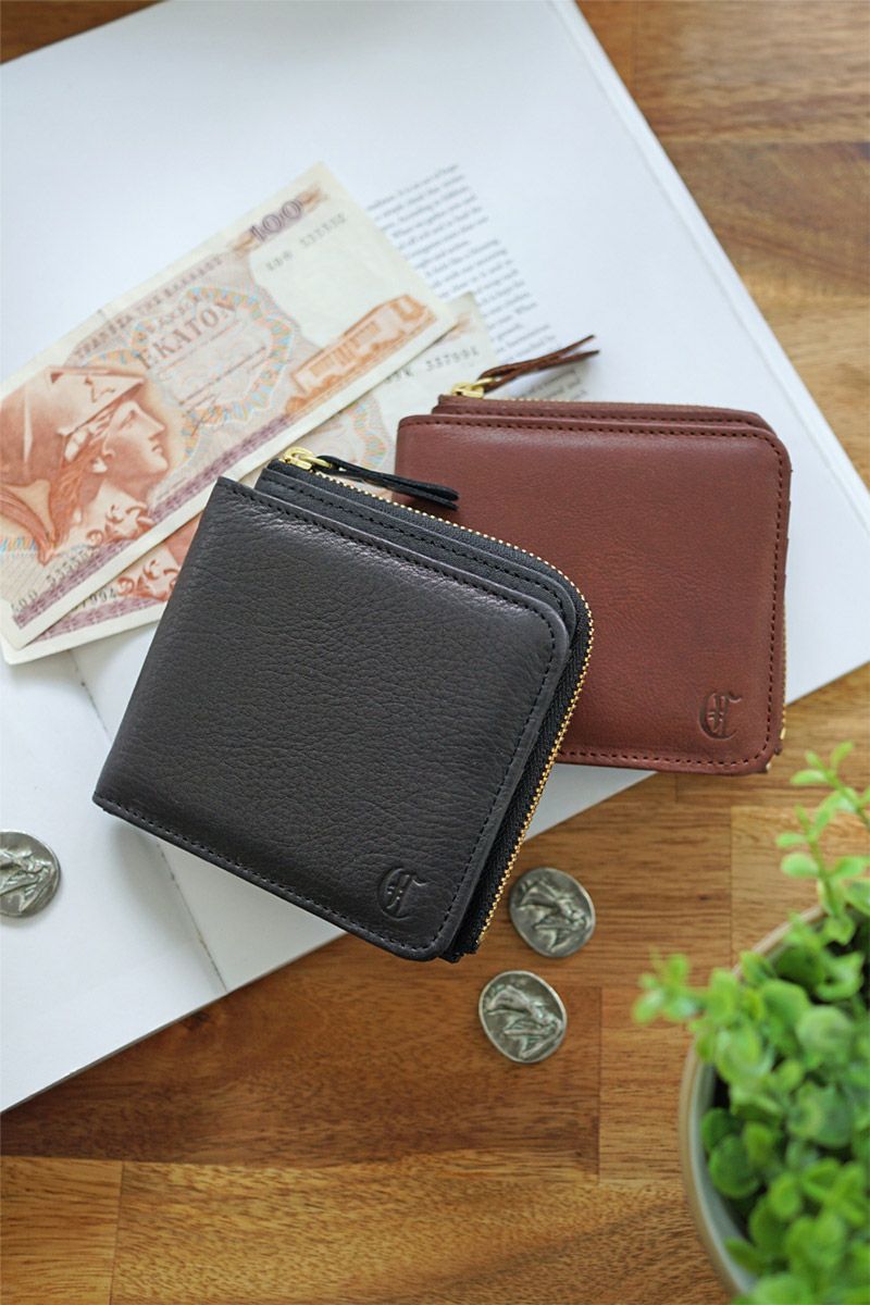 CLEDRAN クレドラン TANTE タンテ 小銭入れ付き二つ折り財布 CR-CL3857