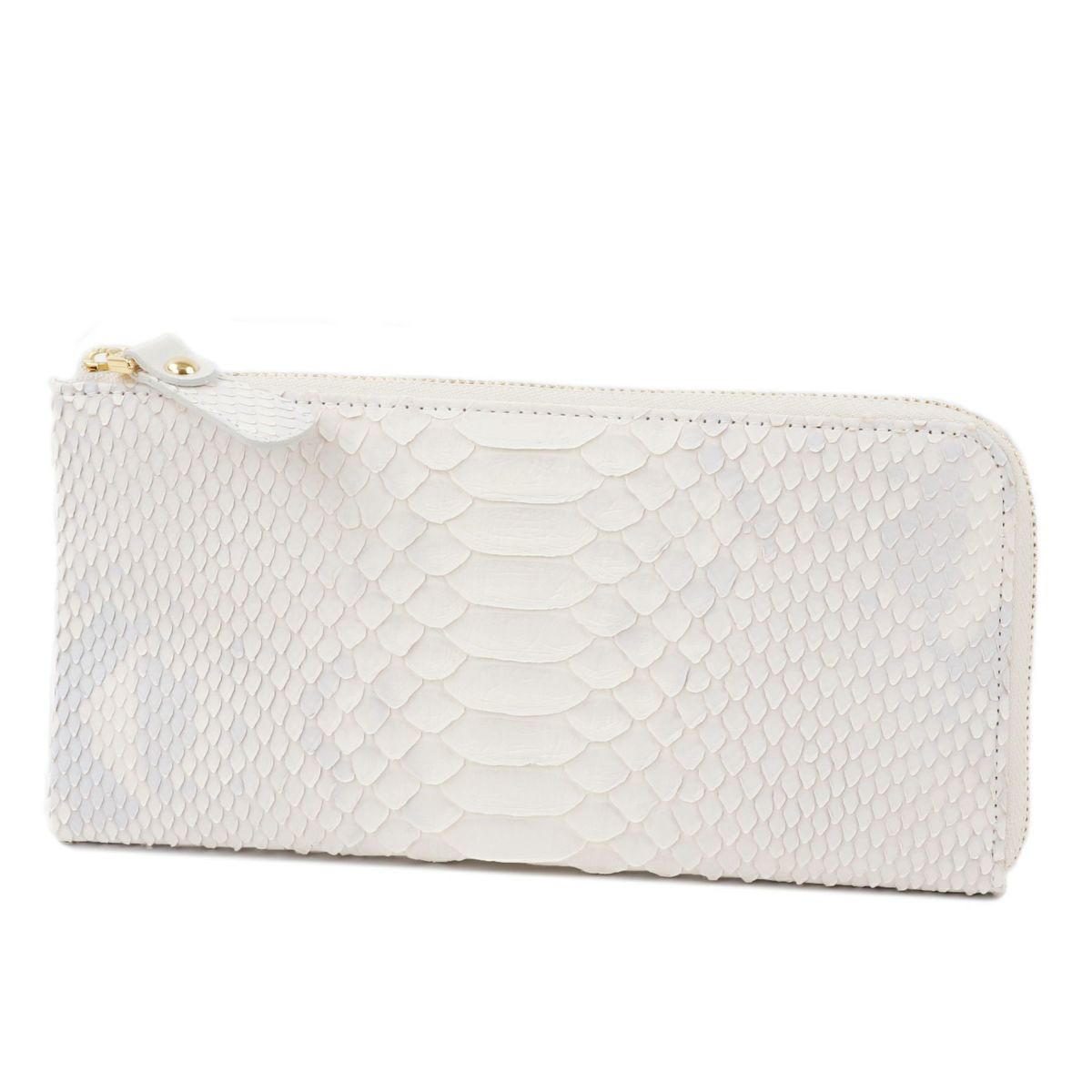 VIA DOAN ヴィア ドアン Bran python ブランパイソン 小銭入れ付き長財布（L字ファスナー式） 451