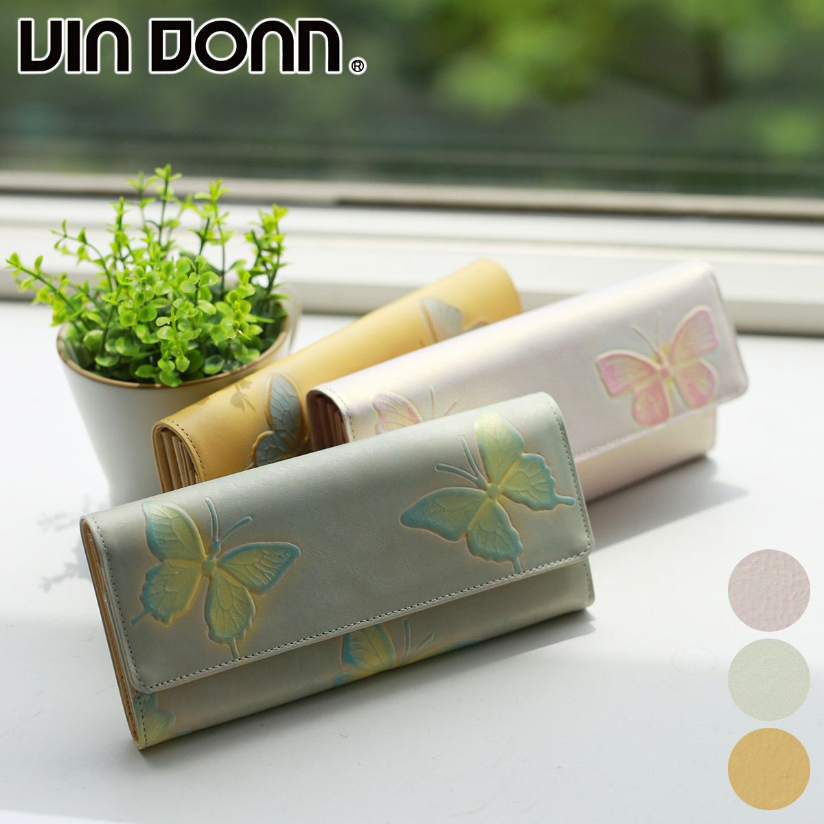 VIA DOAN ヴィア ドアン Dolce ドルチェ 小銭入れ付き長財布 251