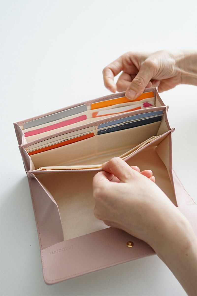 VIA DOAN ヴィア ドアン Dolce ドルチェ 小銭入れ付き長財布 251