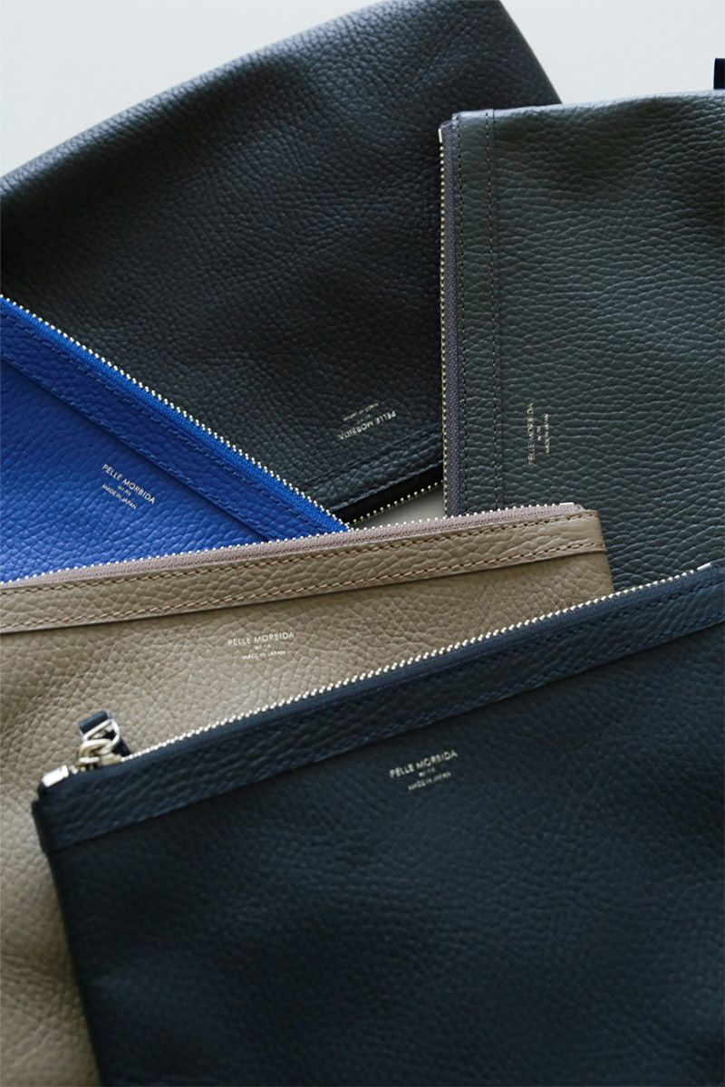 PELLE MORBIDA ペッレモルビダ Cinque Terre チンクエテッレ ポーチ PMO-BNCT011