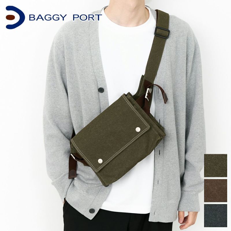 BAGGY PORT バギーポート シェルターダック フラップボディバッグ INS-605