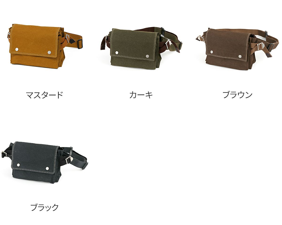 BAGGY PORT バギーポート シェルターダック フラップボディバッグ INS-605