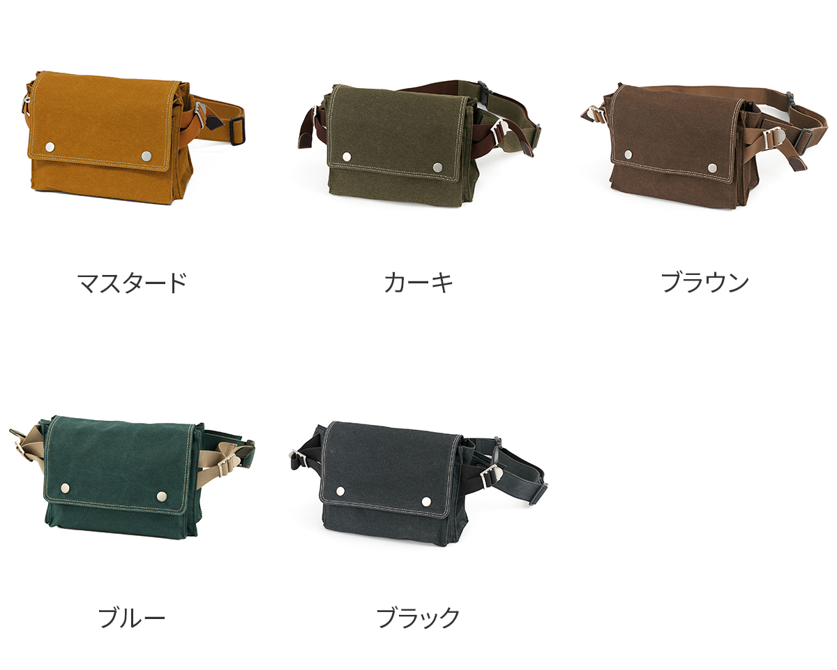 BAGGY PORT バギーポート シェルターダック フラップボディバッグ INS-605