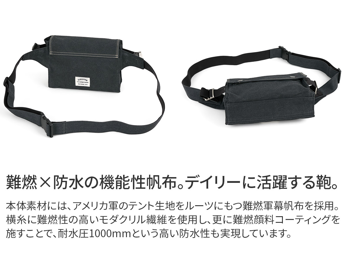 BAGGY PORT バギーポート シェルターダック フラップボディバッグ INS-605