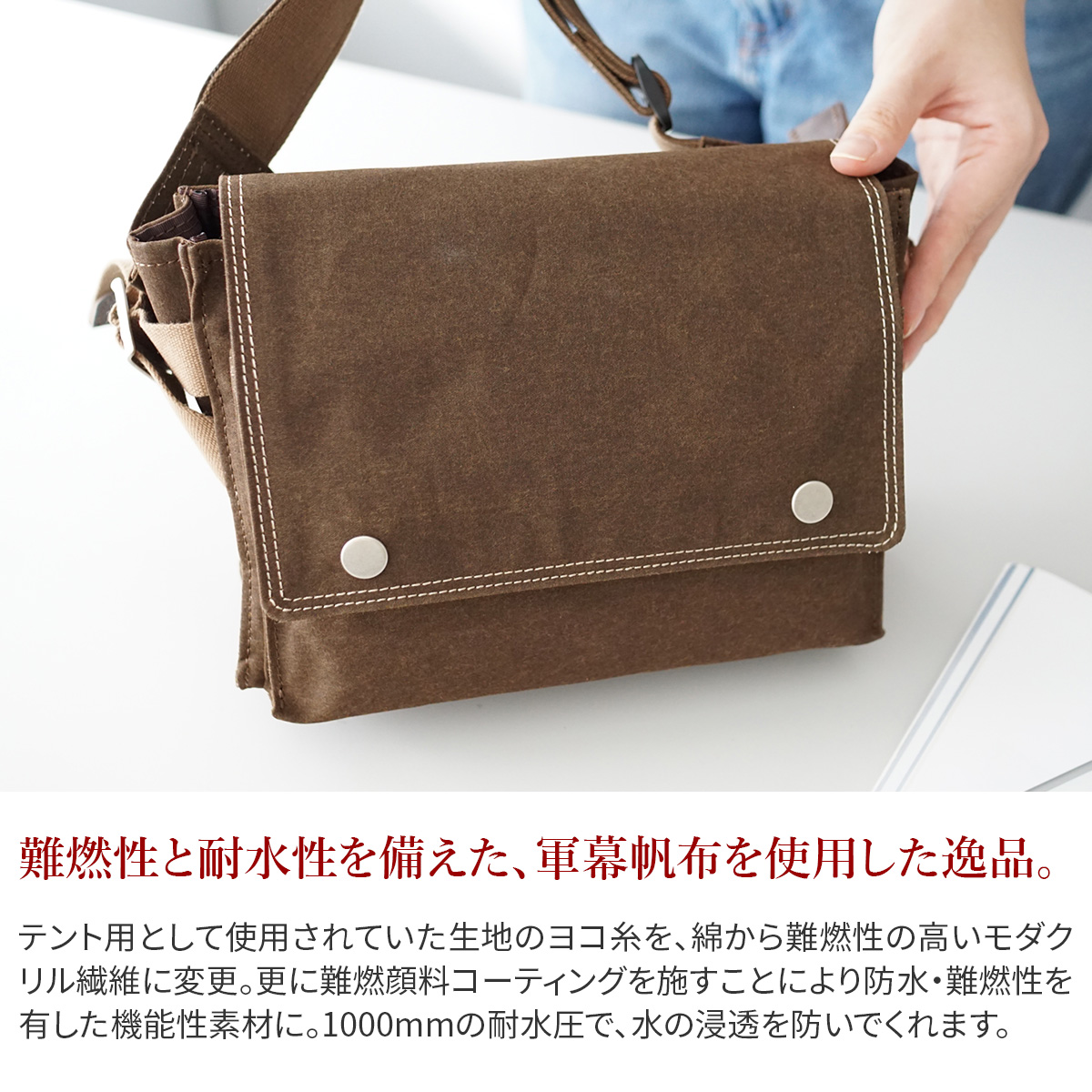 BAGGY PORT バギーポート シェルターダック フラップボディバッグ INS-605