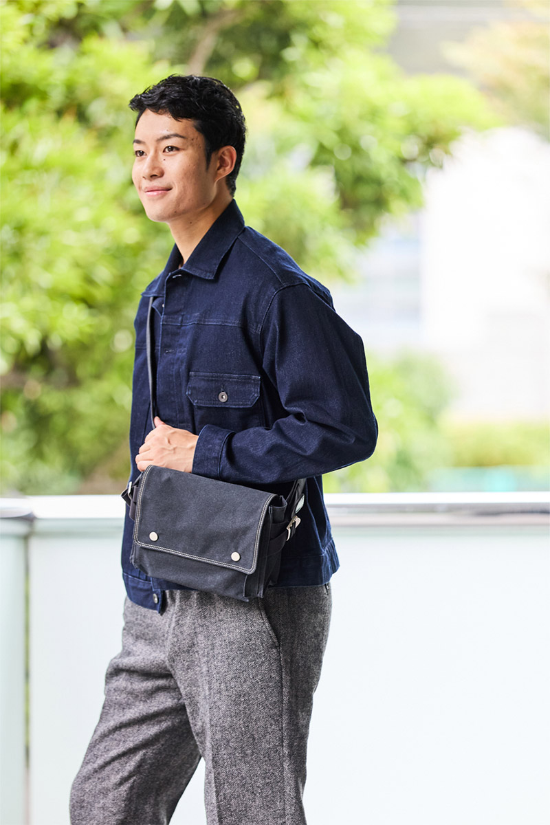 BAGGY PORT バギーポート シェルターダック フラップボディバッグ INS-605