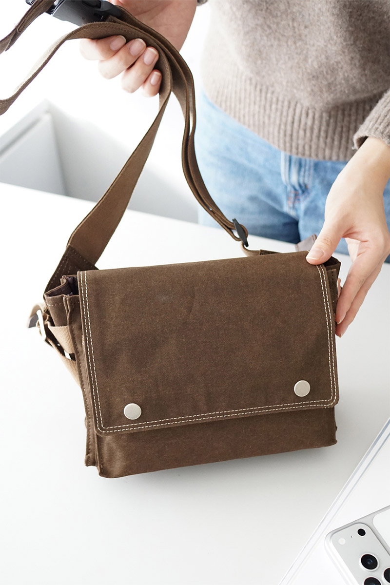 BAGGY PORT バギーポート シェルターダック フラップボディバッグ INS-605