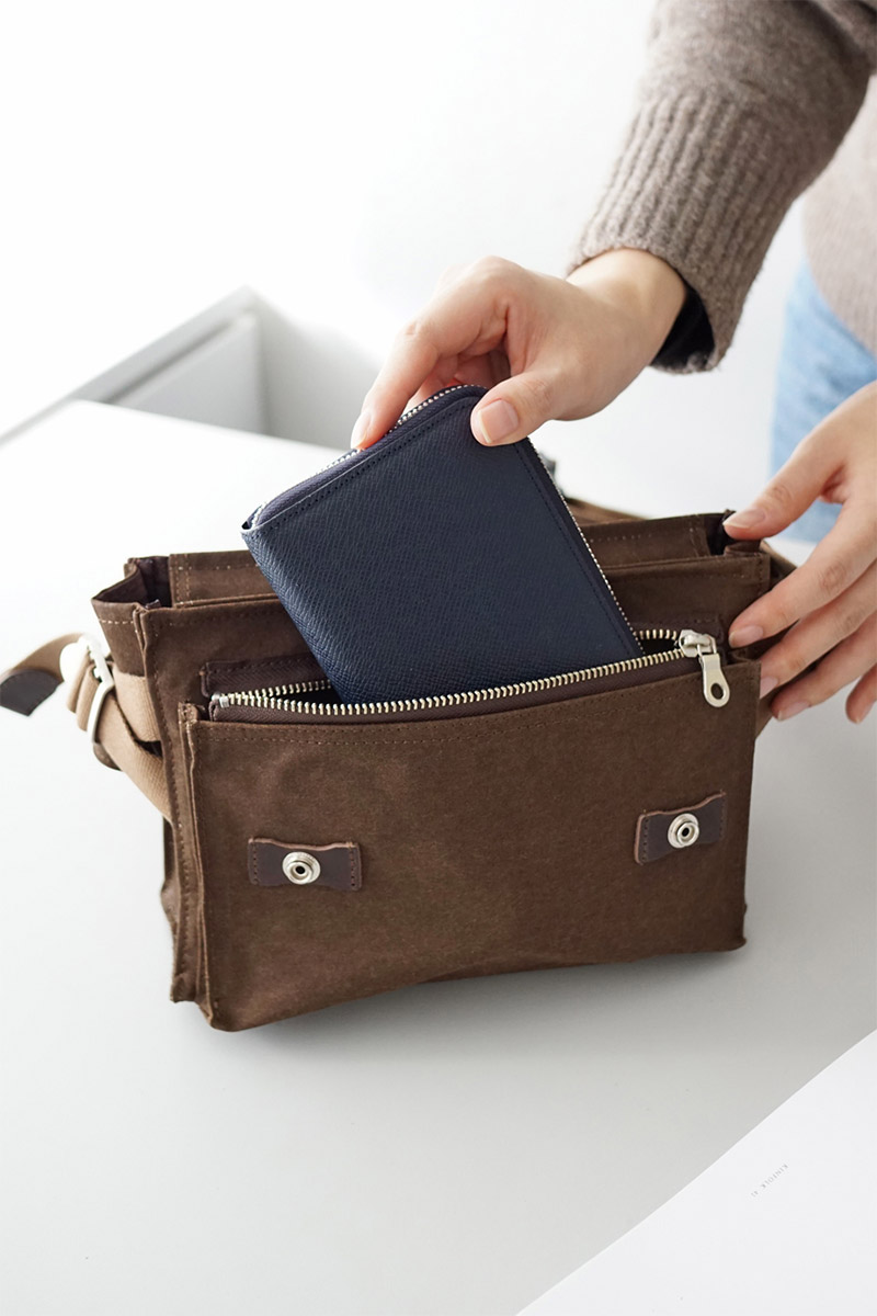 BAGGY PORT バギーポート シェルターダック フラップボディバッグ INS-605