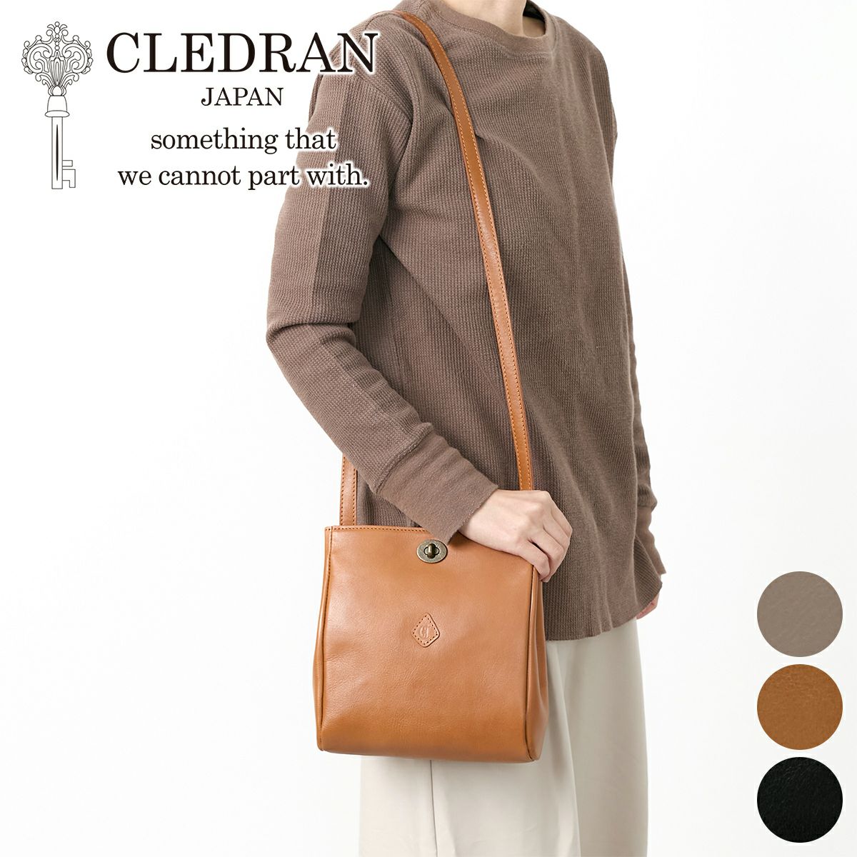 CLEDRAN クレドラン SAINTE サンテ ショルダーバッグ CR-CL3854
