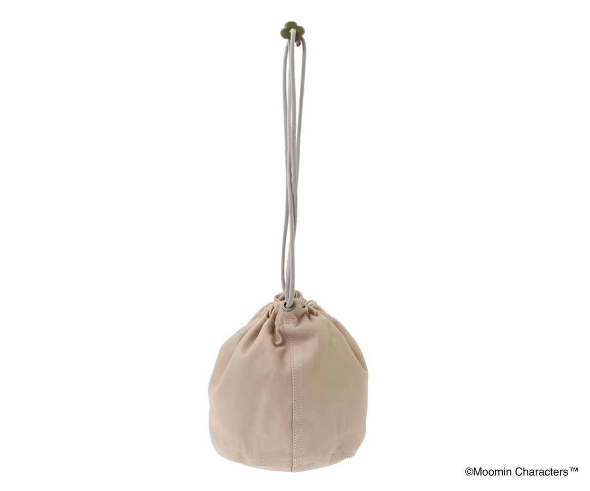 genten ゲンテン MOOMIN ムーミン サスティナブル巾着「ムーミン＆スナフキン」 46137