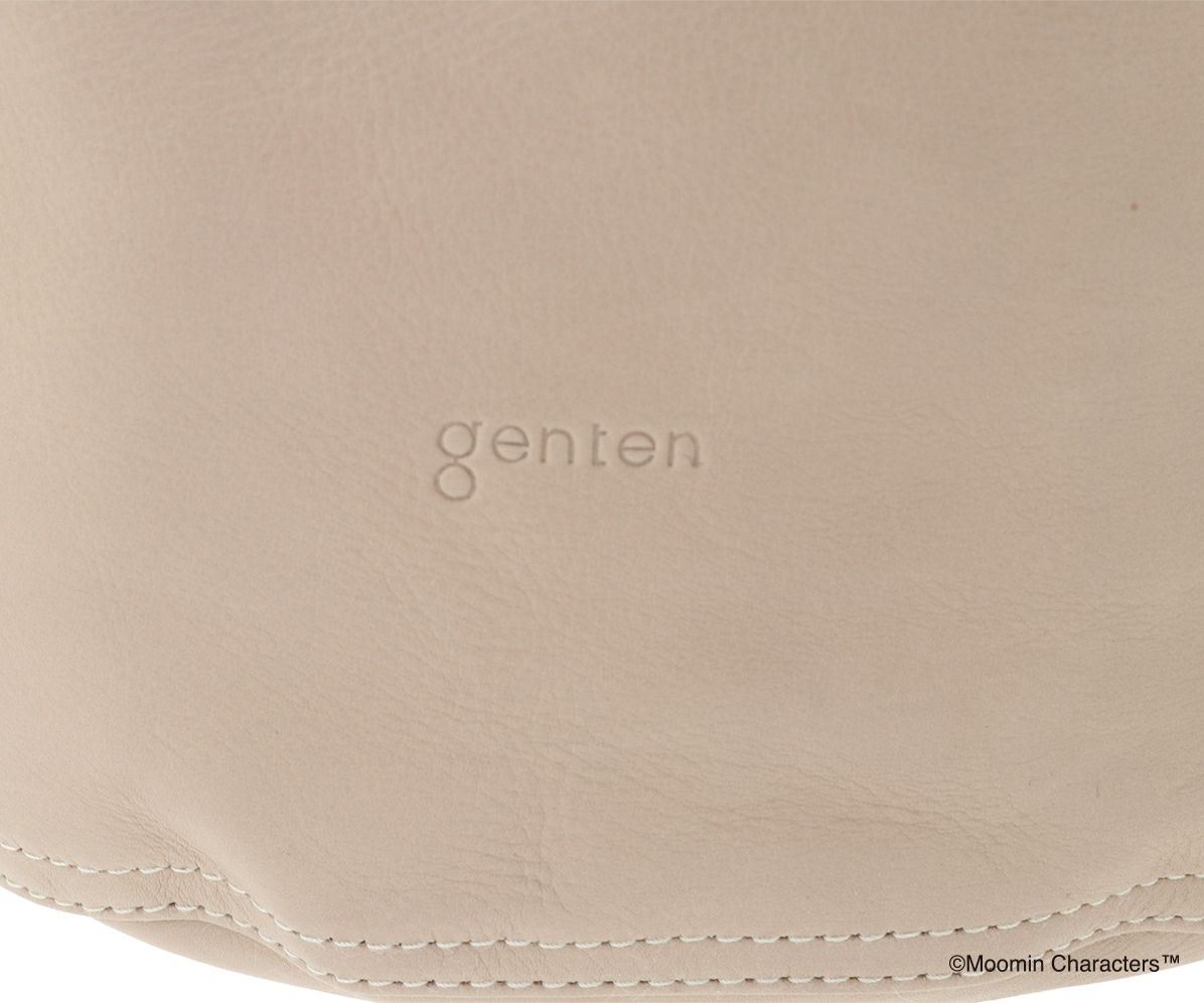 genten ゲンテン MOOMIN ムーミン サスティナブル巾着「ムーミン＆スナフキン」 46137