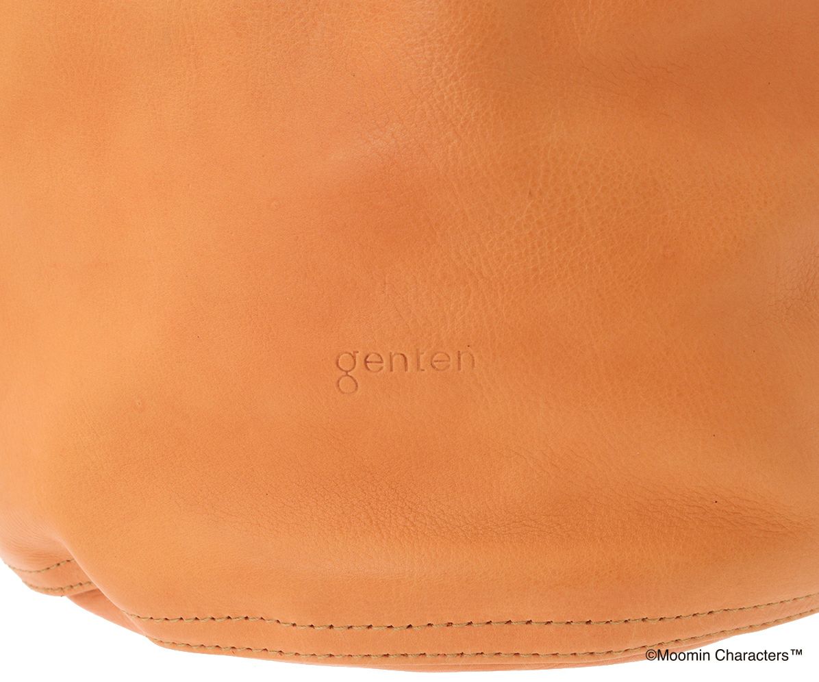 genten ゲンテン MOOMIN ムーミン サスティナブル巾着「リトルミイ」 46138
