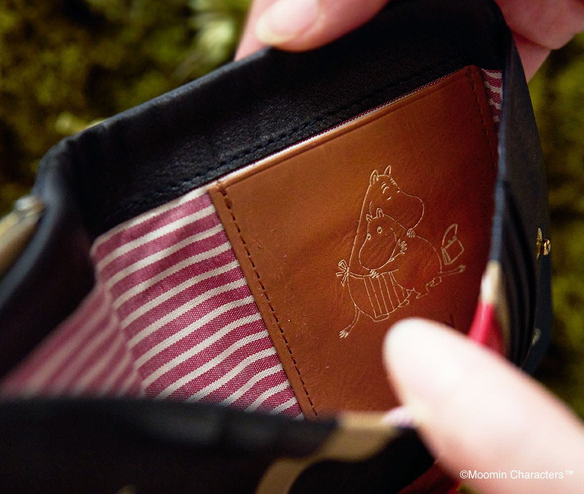 genten ゲンテン MOOMIN ムーミン 口金財布「ムーミンママ」 46140