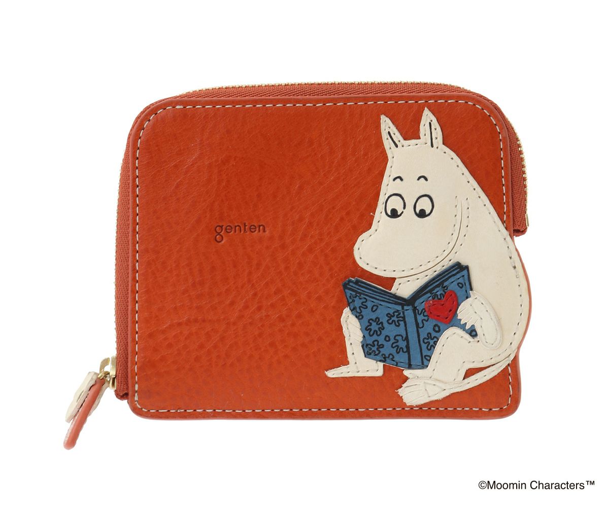 genten ゲンテン MOOMIN ムーミン カードケース「ムーミン」 46141