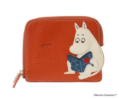genten ゲンテン MOOMIN ムーミン カードケース「ムーミン」 46141