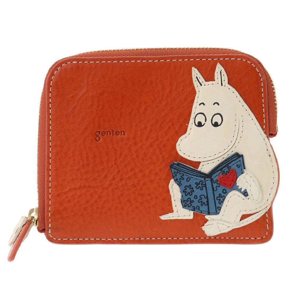 genten ゲンテン MOOMIN ムーミン カードケース「ムーミン」 46141