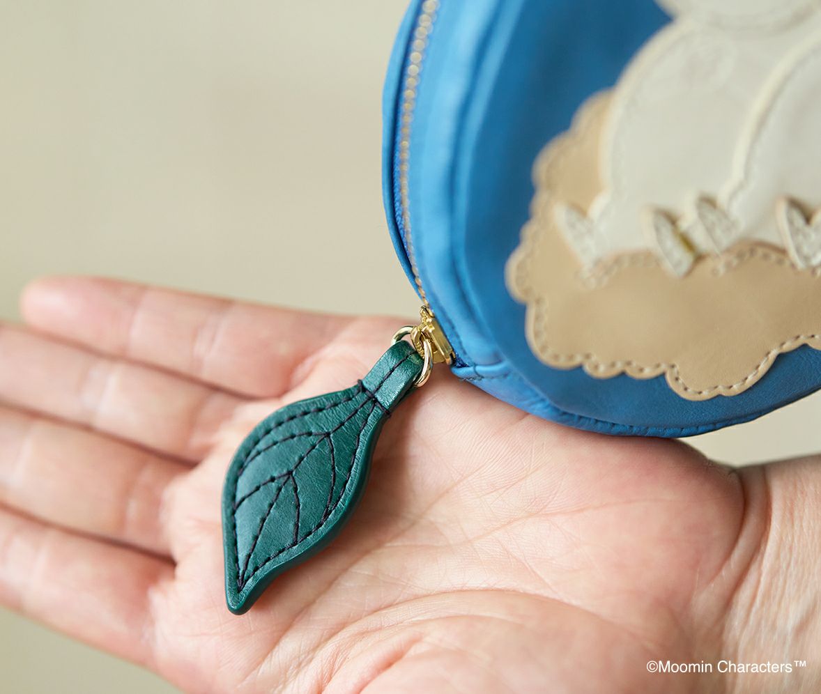 genten ゲンテン MOOMIN ムーミン ポーチ「ムーミンとスノークのおじょうさん」 46143