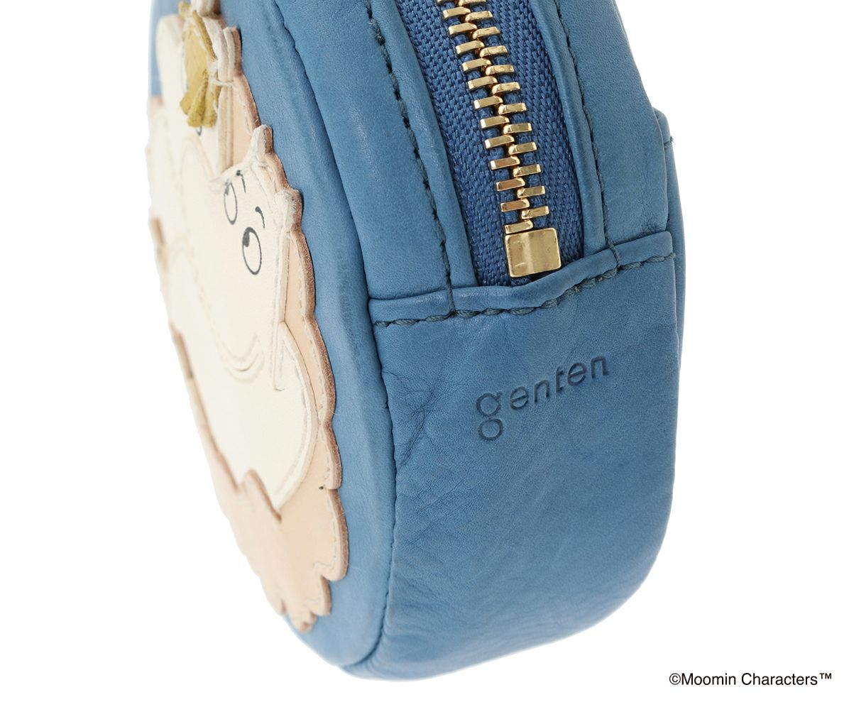 genten ゲンテン MOOMIN ムーミン ポーチ「ムーミンとスノークのおじょうさん」 46143