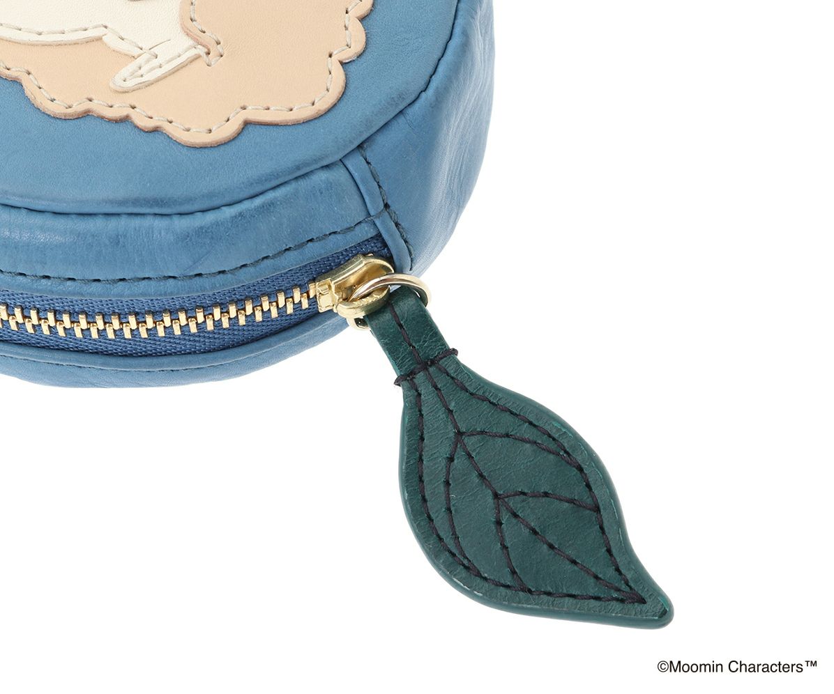 genten ゲンテン MOOMIN ムーミン ポーチ「ムーミンとスノークのおじょうさん」 46143