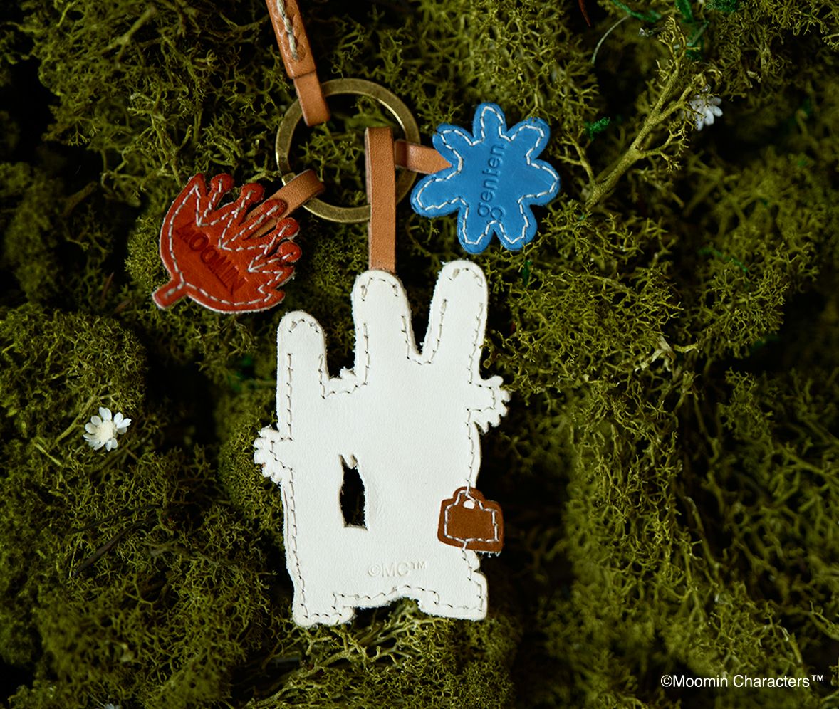 genten ゲンテン MOOMIN ムーミン ワクワクチャーム「ニョロニョロ」 46149