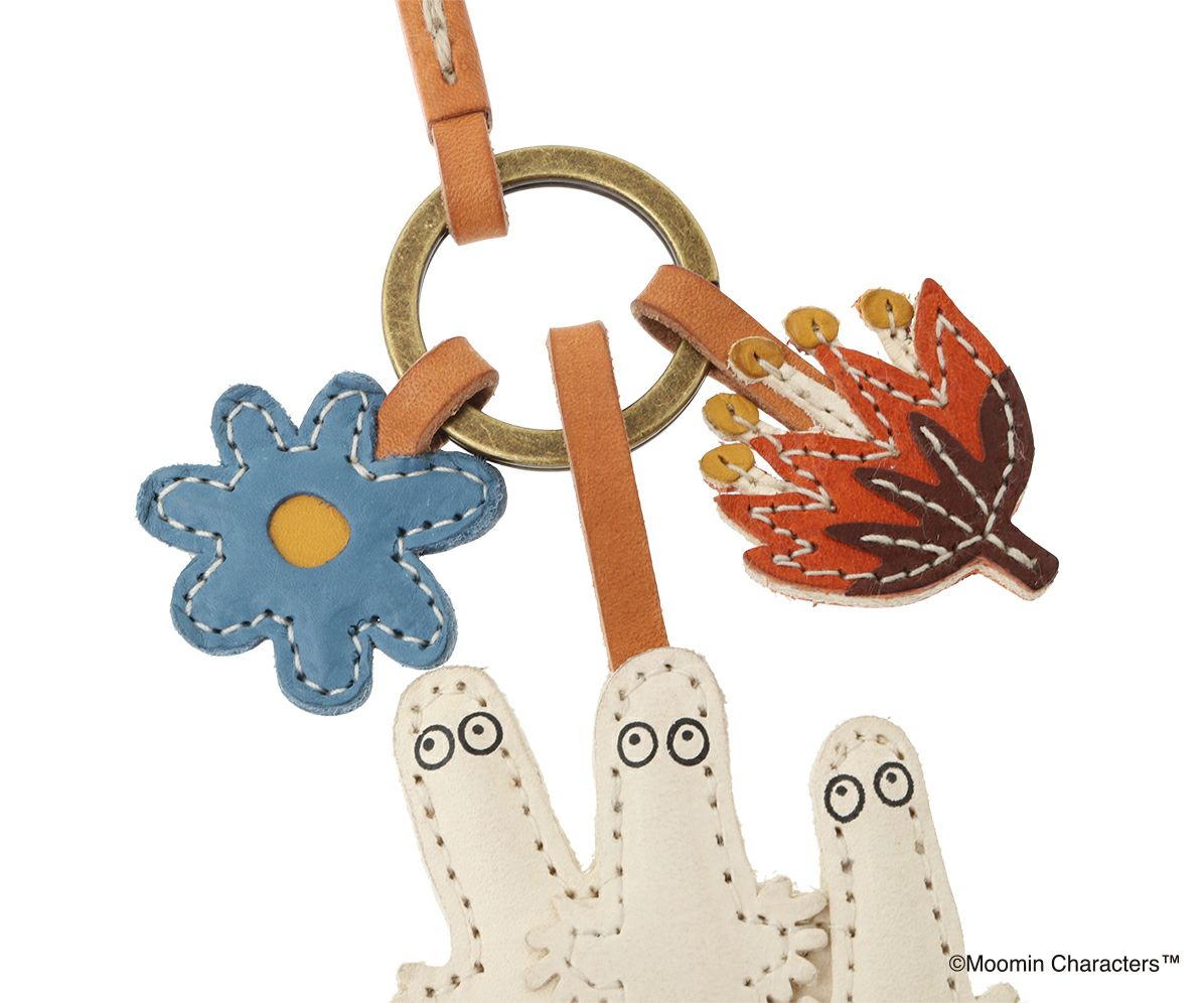 genten ゲンテン MOOMIN ムーミン ワクワクチャーム「ニョロニョロ」 46149
