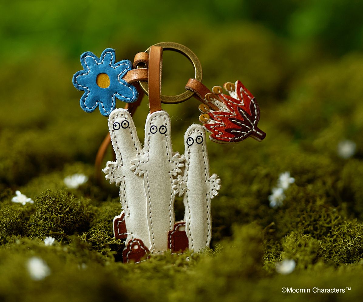 genten ゲンテン MOOMIN ムーミン ワクワクチャーム「ニョロニョロ」 46149