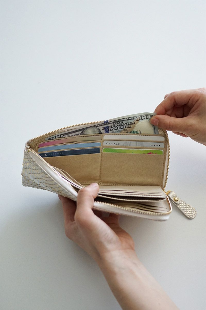 VIA DOAN ヴィア ドアン Doree ドーレ 小銭入れ付き長財布（L字ファスナー式） 691