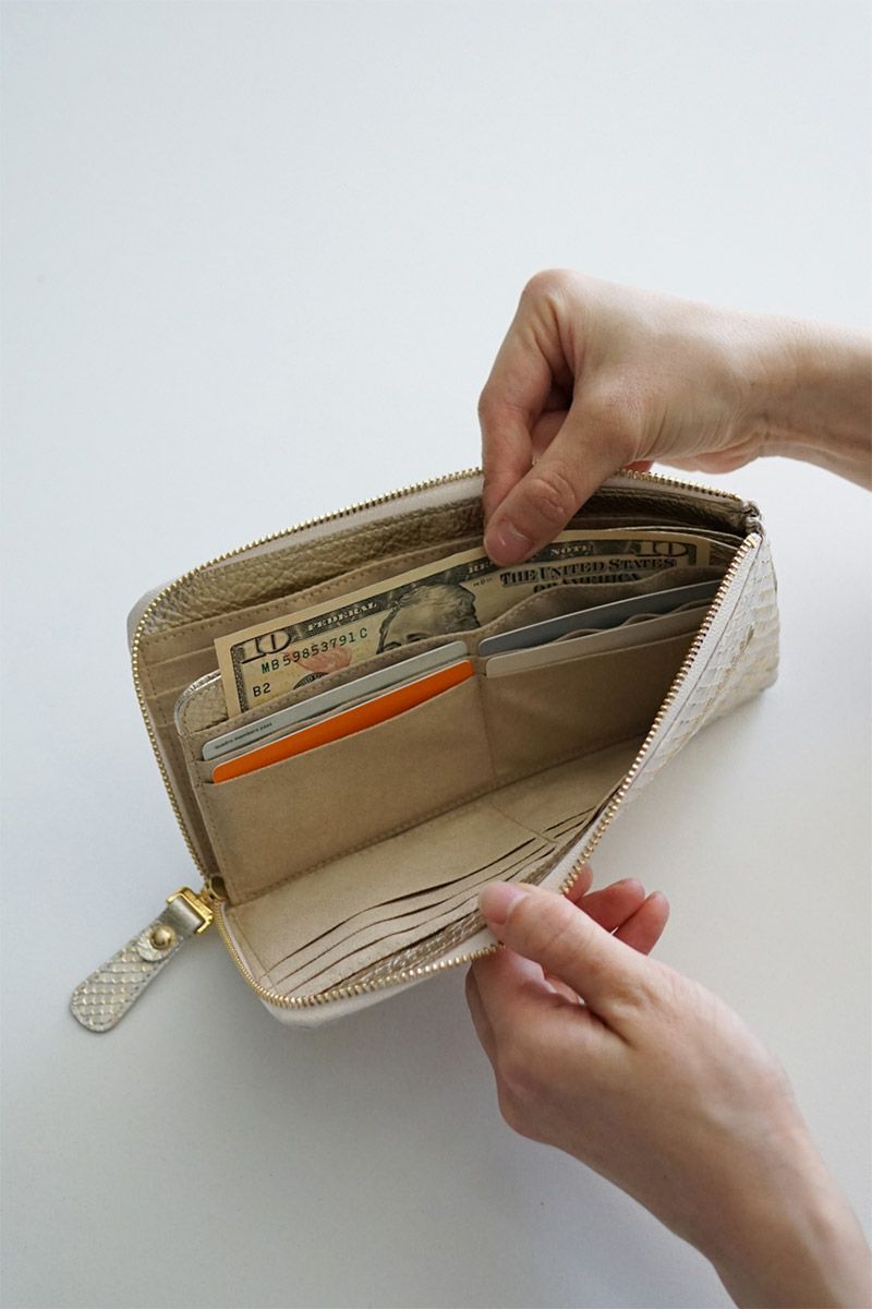 VIA DOAN ヴィア ドアン Doree ドーレ 小銭入れ付き長財布（L字ファスナー式） 691