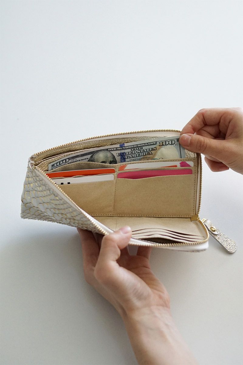 VIA DOAN ヴィア ドアン Doree ドーレ 小銭入れ付き長財布（L字ファスナー式） 691