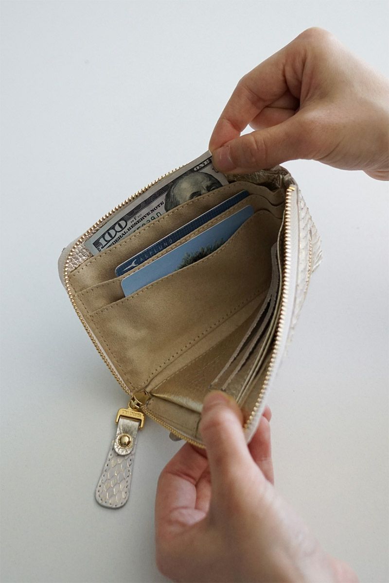 VIA DOAN ヴィア ドアン Doree ドーレ 小銭入れ付き財布（L字ファスナー式） 692