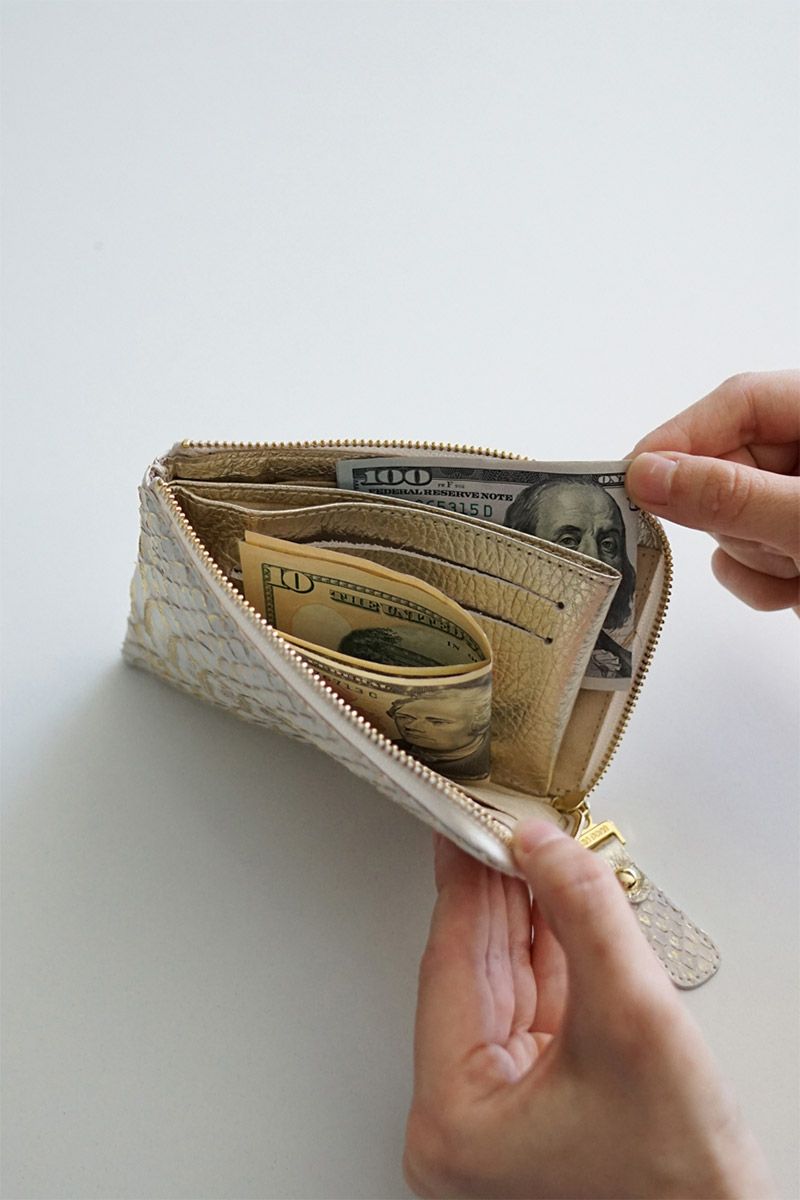 VIA DOAN ヴィア ドアン Doree ドーレ 小銭入れ付き財布（L字ファスナー式） 692