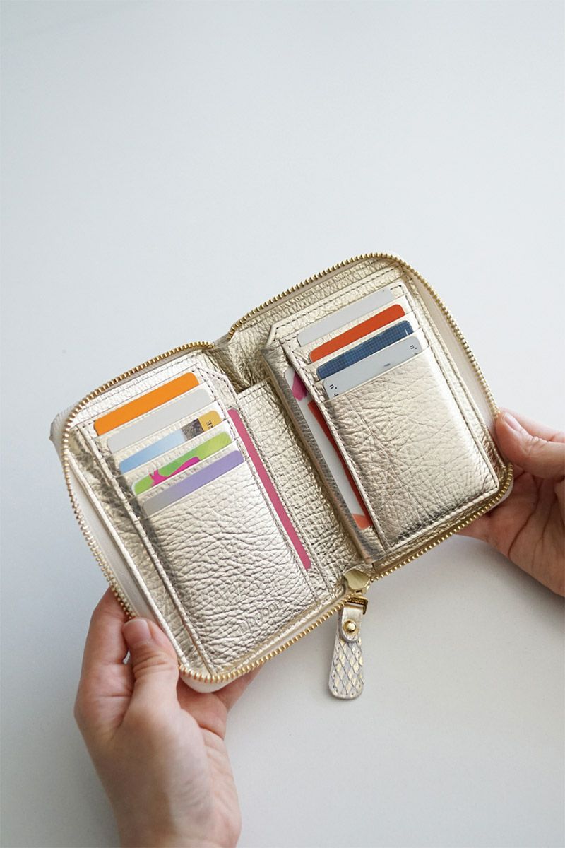 VIA DOAN ヴィア ドアン Doree ドーレ 小銭入れ付き財布（ラウンドファスナー式 ） 694