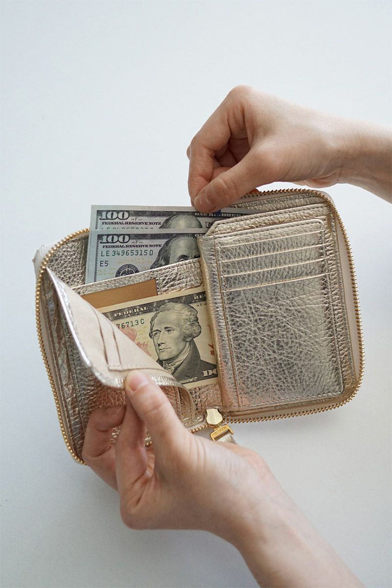 VIA DOAN ヴィア ドアン Doree ドーレ 小銭入れ付き財布（ラウンドファスナー式 ） 694