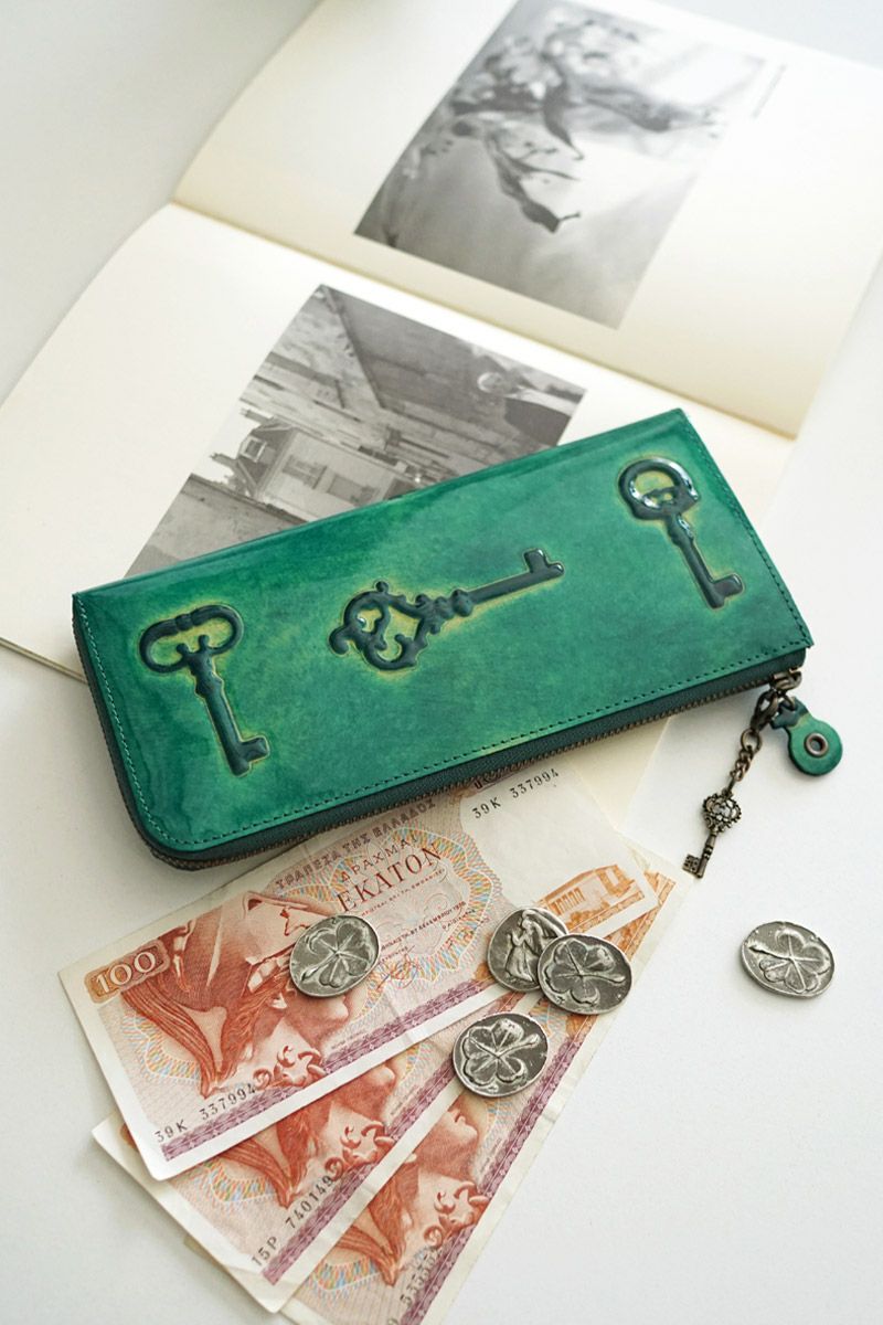 VIA DOAN ヴィア ドアン Retro レトロ 小銭入れ付き長財布（L字ファスナー式） 731