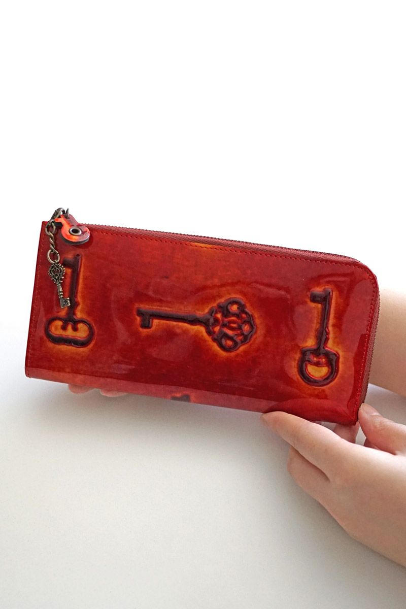 VIA DOAN ヴィア ドアン Retro レトロ 小銭入れ付き長財布（L字ファスナー式） 731