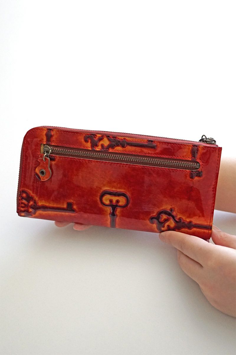 VIA DOAN ヴィア ドアン Retro レトロ 小銭入れ付き長財布（L字ファスナー式） 731