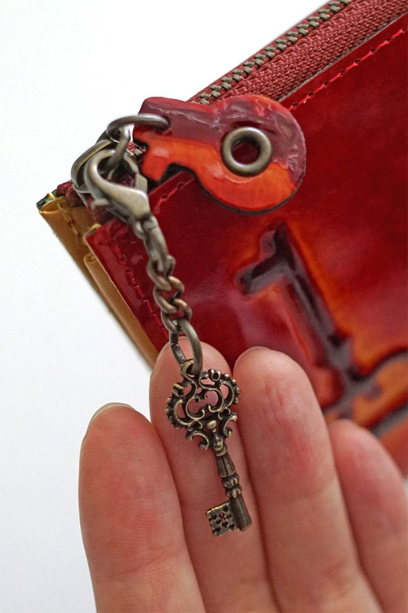 VIA DOAN ヴィア ドアン Retro レトロ 小銭入れ付き長財布（L字ファスナー式） 731