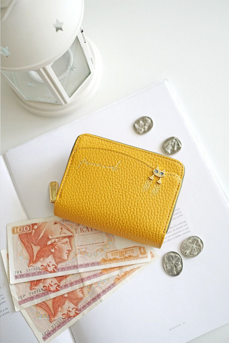 FRAME WORK フレームワーク キトン 小銭入れ付き二つ折り財布 0045001