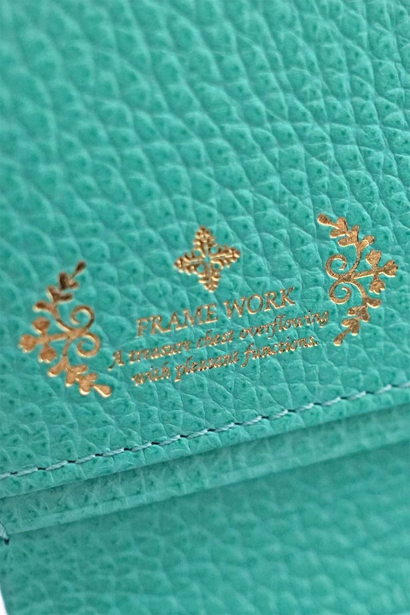 FRAME WORK フレームワーク キトン 小銭入れ付き二つ折り財布 0045001