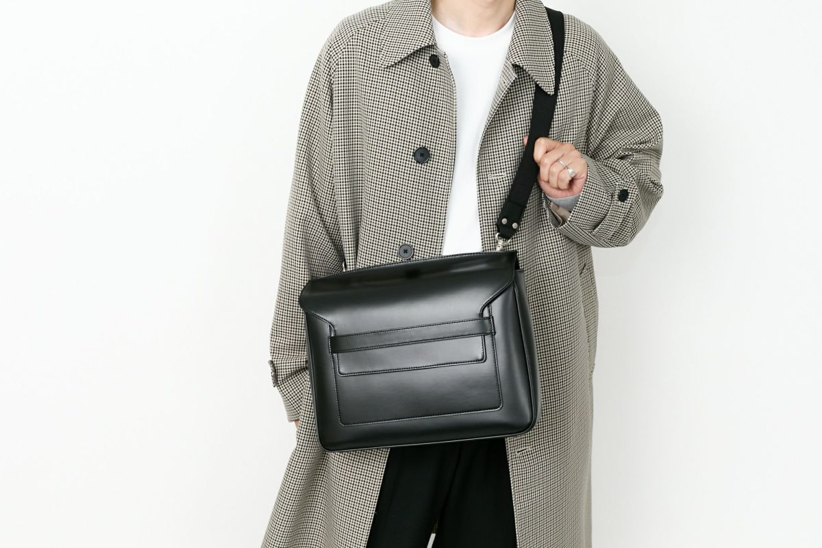 HERGOPOCH エルゴポック 06 Series 06シリーズ ワキシングレザー フラップショルダーバッグ 06N-FS