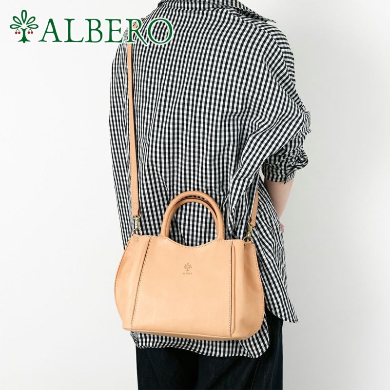 ALBERO アルベロ NATURALE ナチュラーレ 2WAYショルダーバッグ 2184