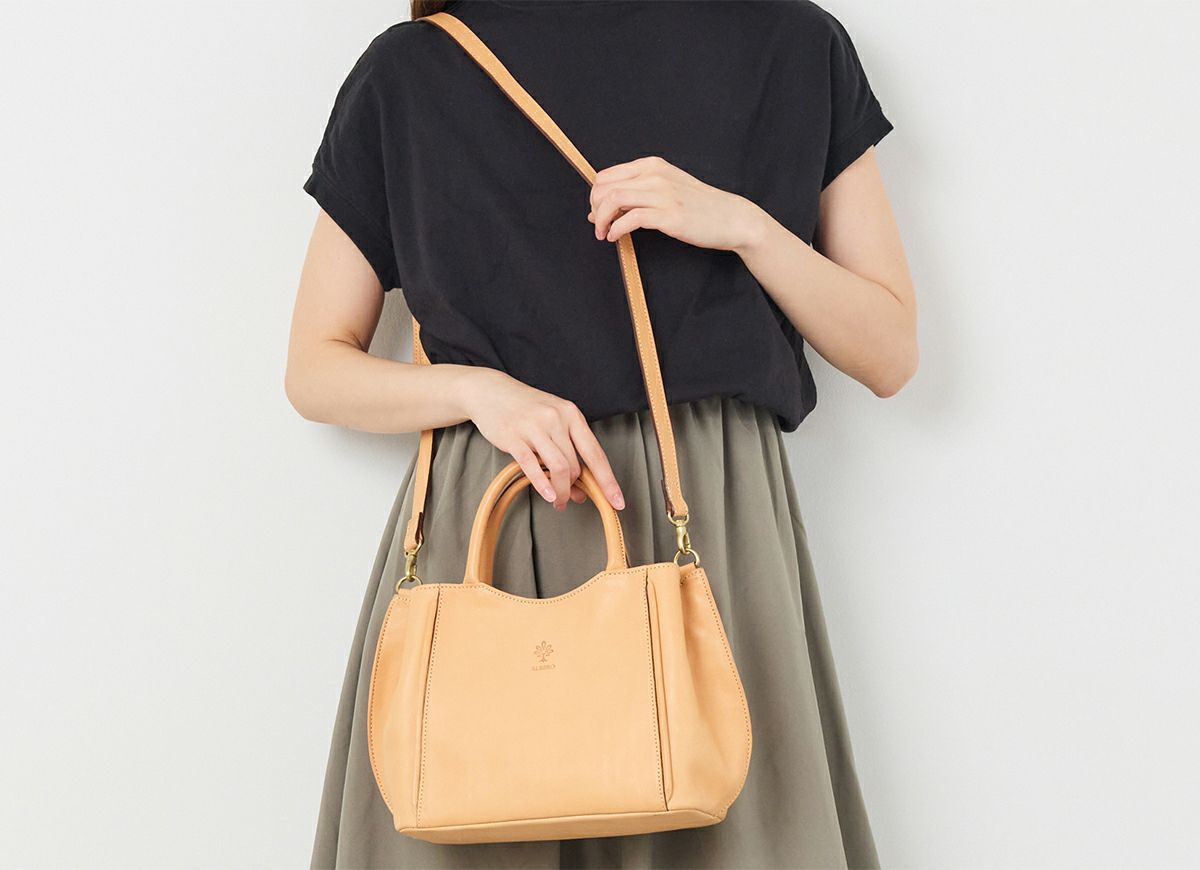 ALBERO アルベロ NATURALE ナチュラーレ 2WAYショルダーバッグ 2184