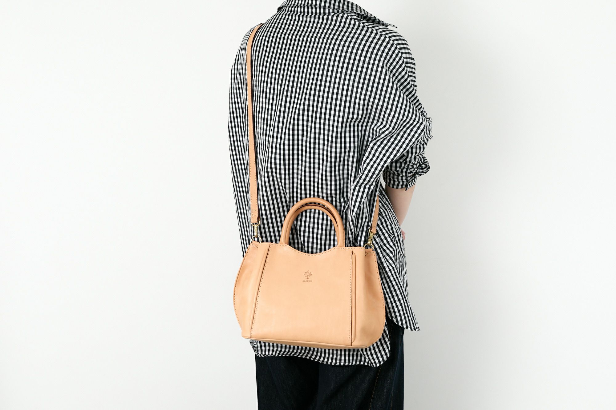 ALBERO アルベロ NATURALE ナチュラーレ 2WAYショルダーバッグ 2184
