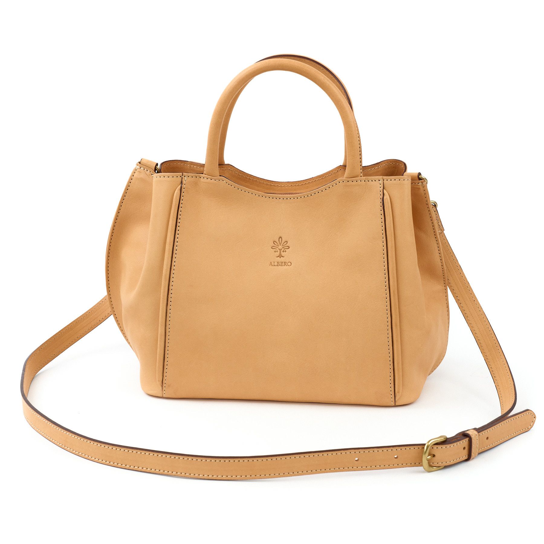 ALBERO アルベロ NATURALE ナチュラーレ 2WAYショルダーバッグ 2184