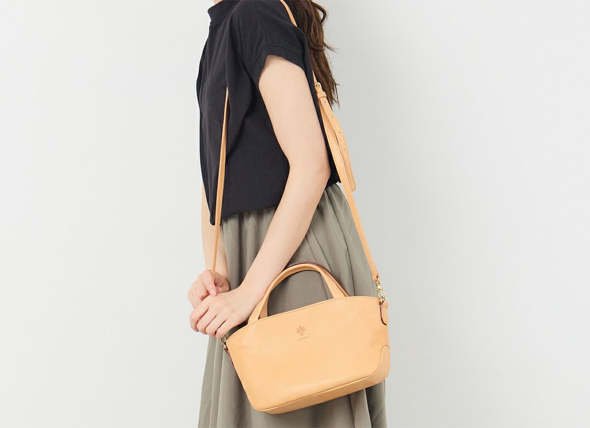 ALBERO アルベロ NATURALE ナチュラーレ 2WAYショルダーバッグ 2187