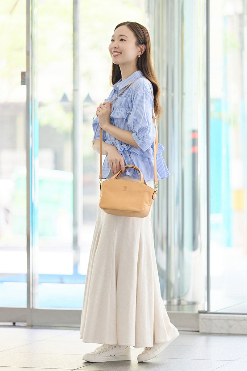 ALBERO アルベロ NATURALE ナチュラーレ 2WAYショルダーバッグ 2187